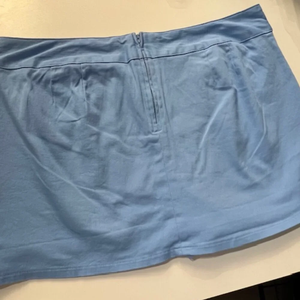 No Boundaries Women's Skort, Light Blue, Junior Size 19